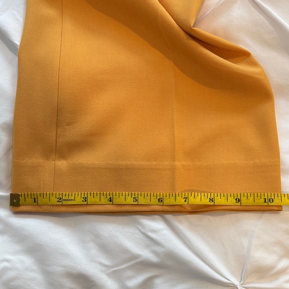 Banana Republic Sculpted Stretch Pants golden yellow/tan - Picture 8 of 8